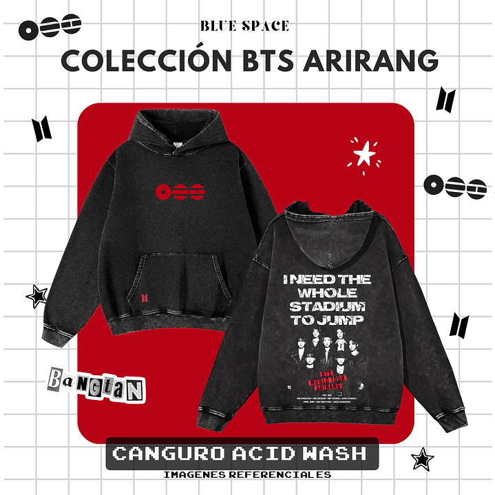 Polera BTS - GROUP OT7 BODY TO BODY 2.0 1