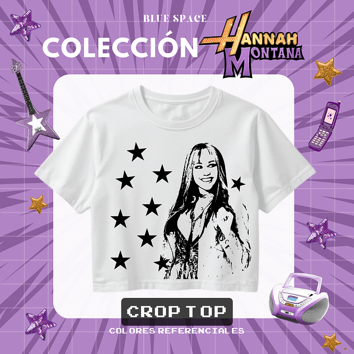 Polera HANNAH MONTANA - STARS 8