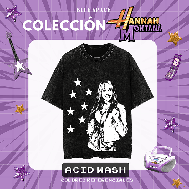 Polera HANNAH MONTANA - STARS 7