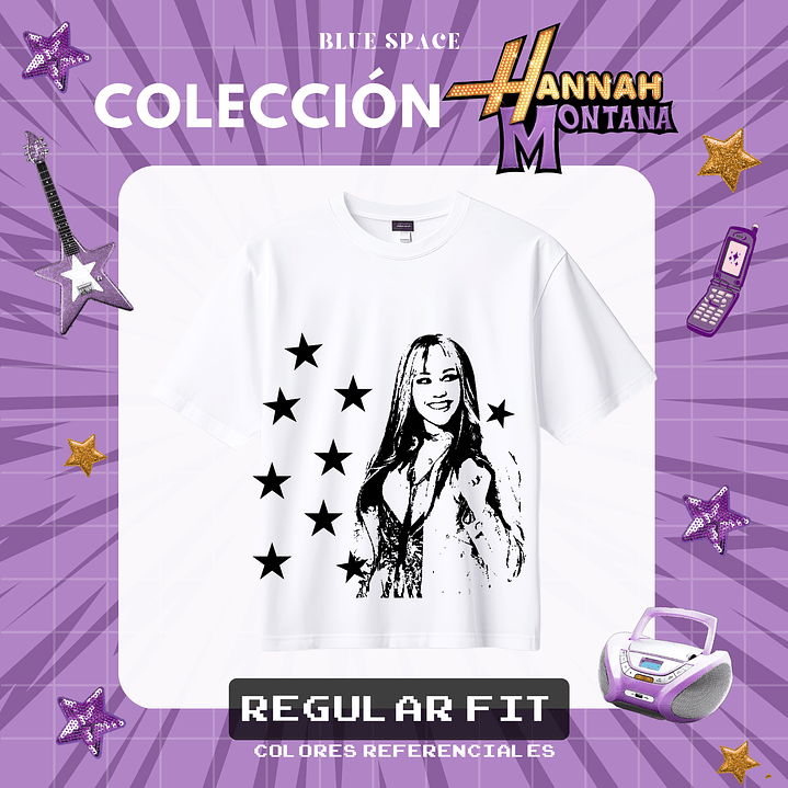 Polera HANNAH MONTANA - STARS 4