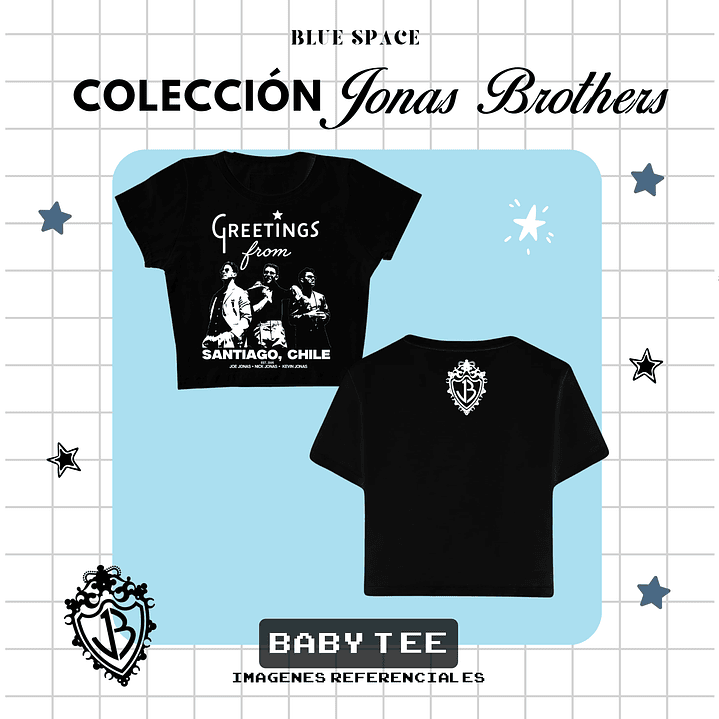 Polera JONAS BROTHERS - GREETING'S FROM CHILE 4