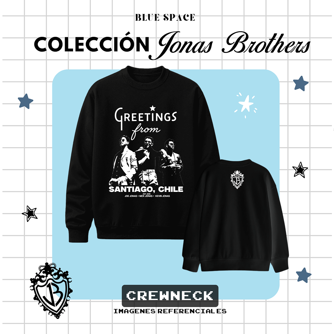 Polera JONAS BROTHERS - GREETING'S FROM CHILE 11
