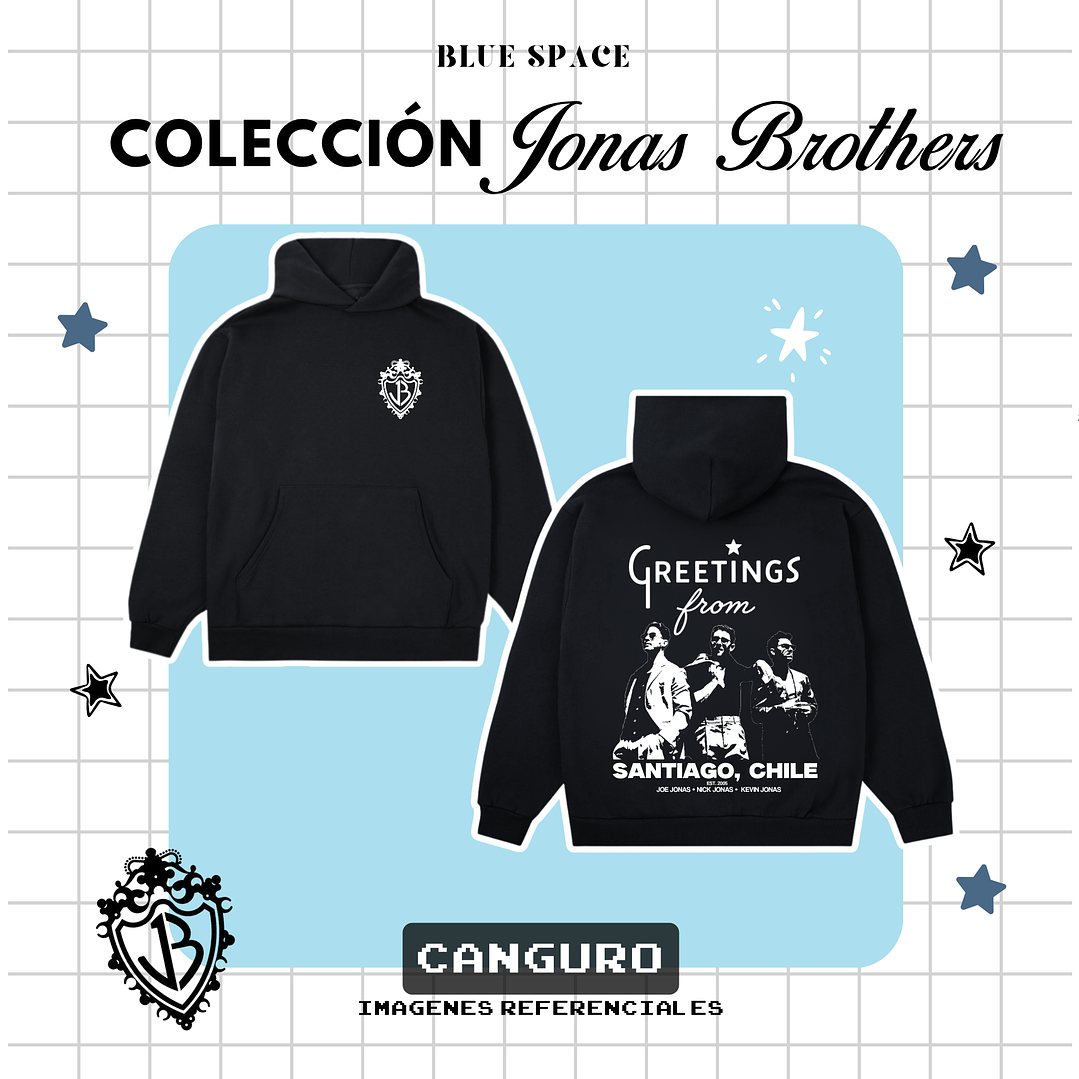 Polera JONAS BROTHERS - GREETING'S FROM CHILE 10