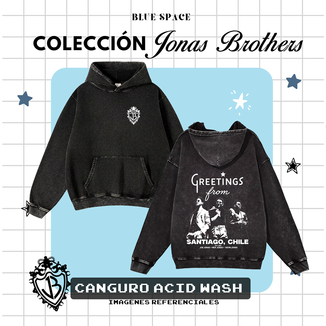 Polera JONAS BROTHERS - GREETING'S FROM CHILE 7