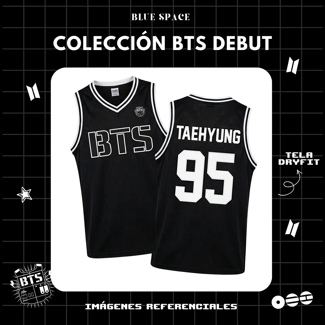 POLERA (JERSEY) - COLECCIÓN BTS DEBUT 6
