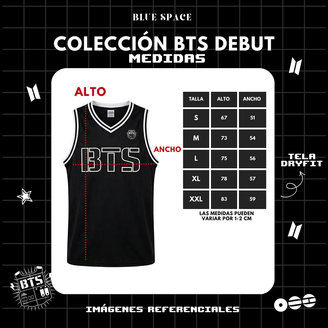 POLERA (JERSEY) - COLECCIÓN BTS DEBUT 11