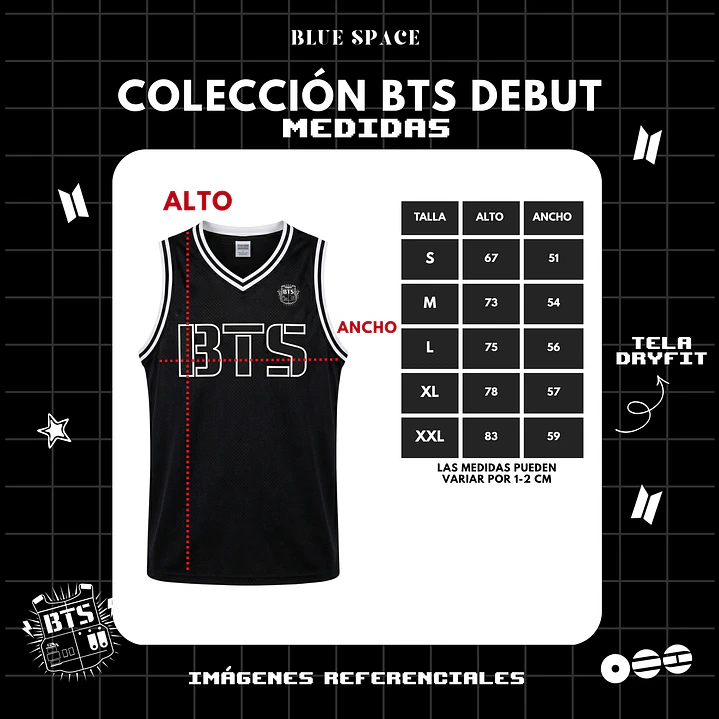 POLERA (JERSEY) - COLECCIÓN BTS DEBUT 11