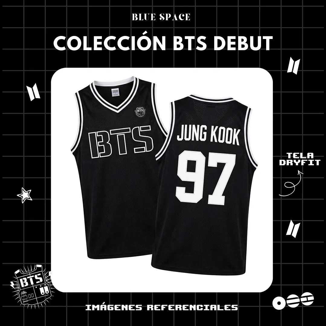 POLERA (JERSEY) - COLECCIÓN BTS DEBUT 7