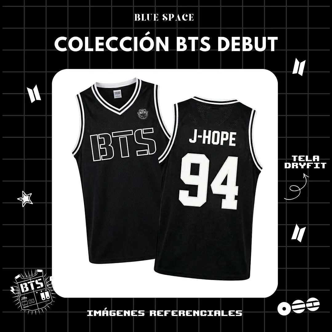 POLERA (JERSEY) - COLECCIÓN BTS DEBUT 8