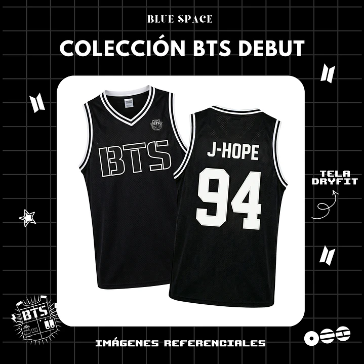 POLERA (JERSEY) - COLECCIÓN BTS DEBUT 8