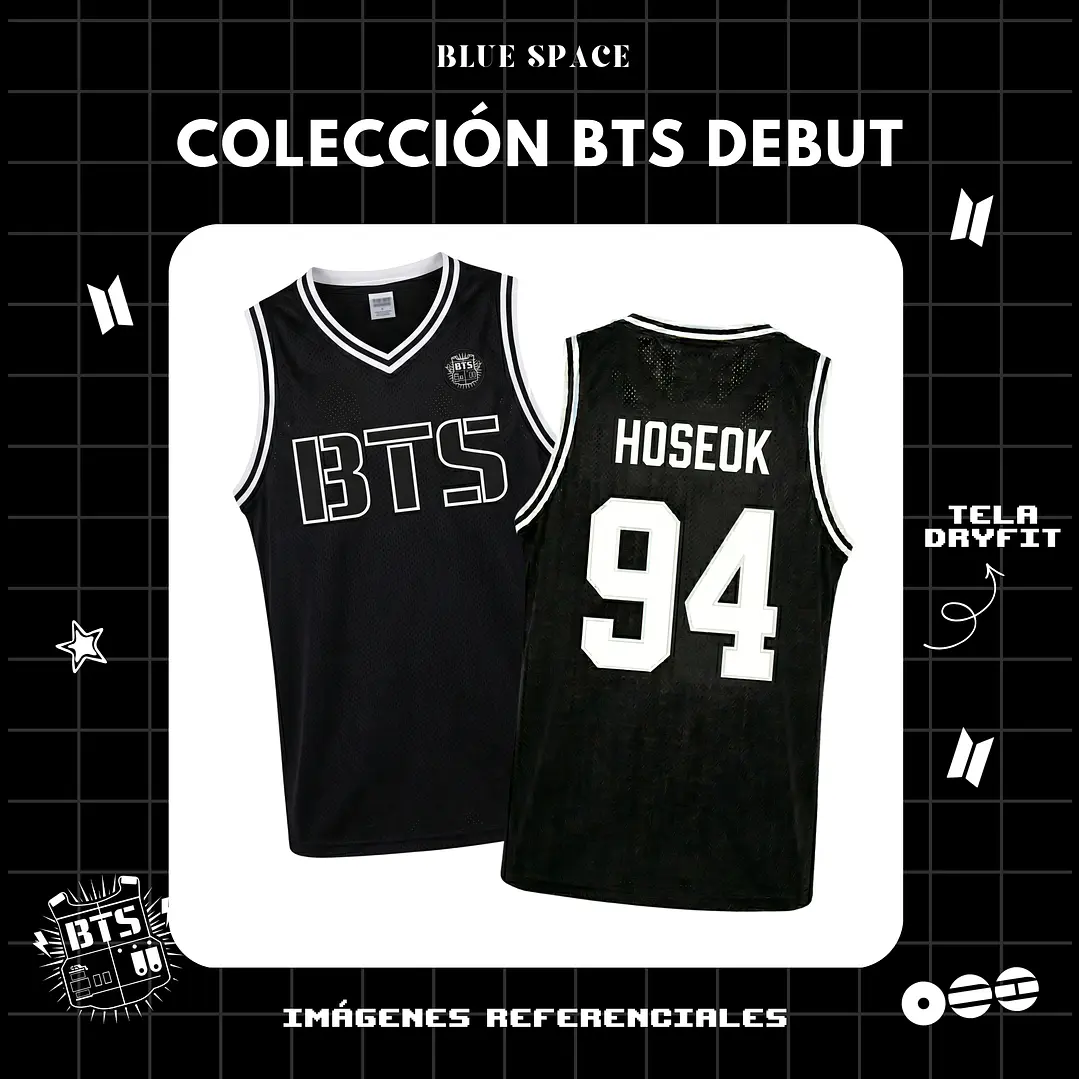 POLERA (JERSEY) - COLECCIÓN BTS DEBUT 9