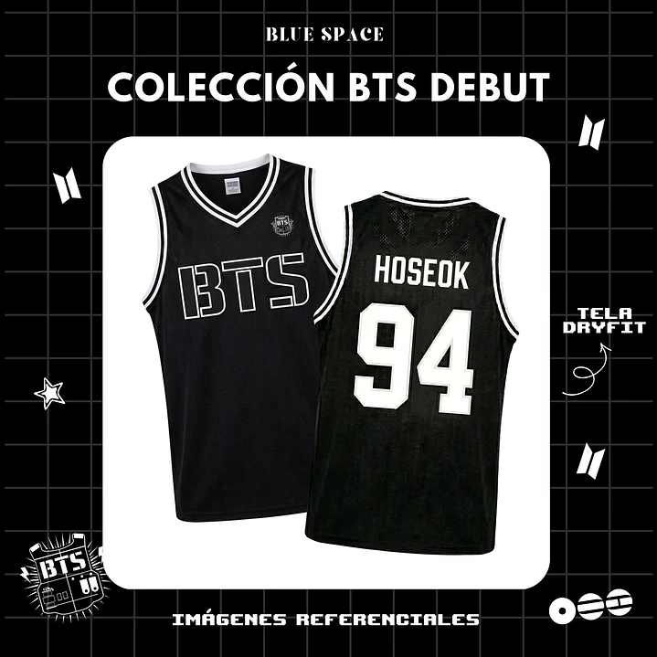 POLERA (JERSEY) - COLECCIÓN BTS DEBUT 9