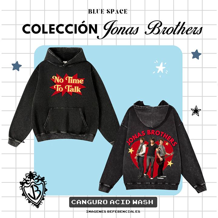 Polera JONAS BROTHERS - NO TIME TO TALK 12