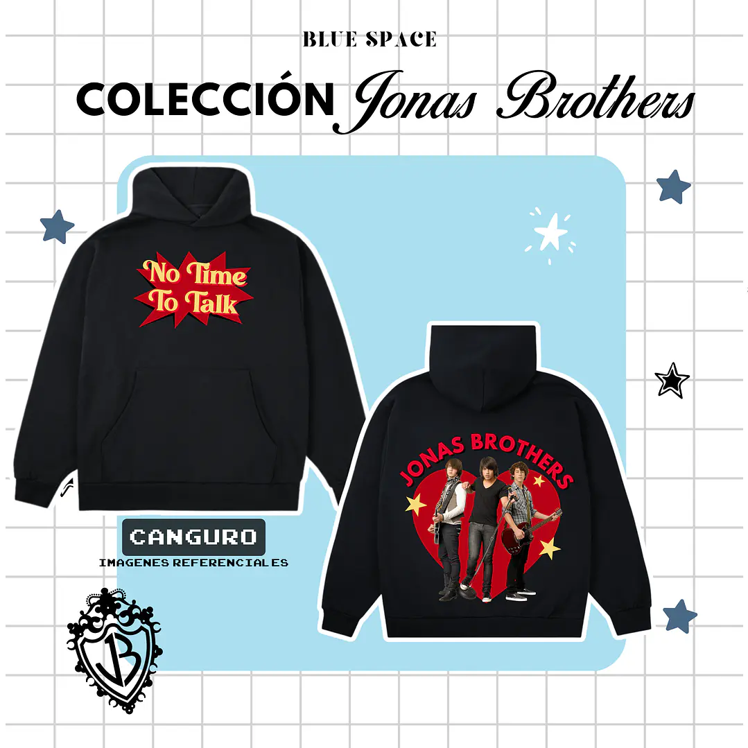 Polera JONAS BROTHERS - NO TIME TO TALK 13