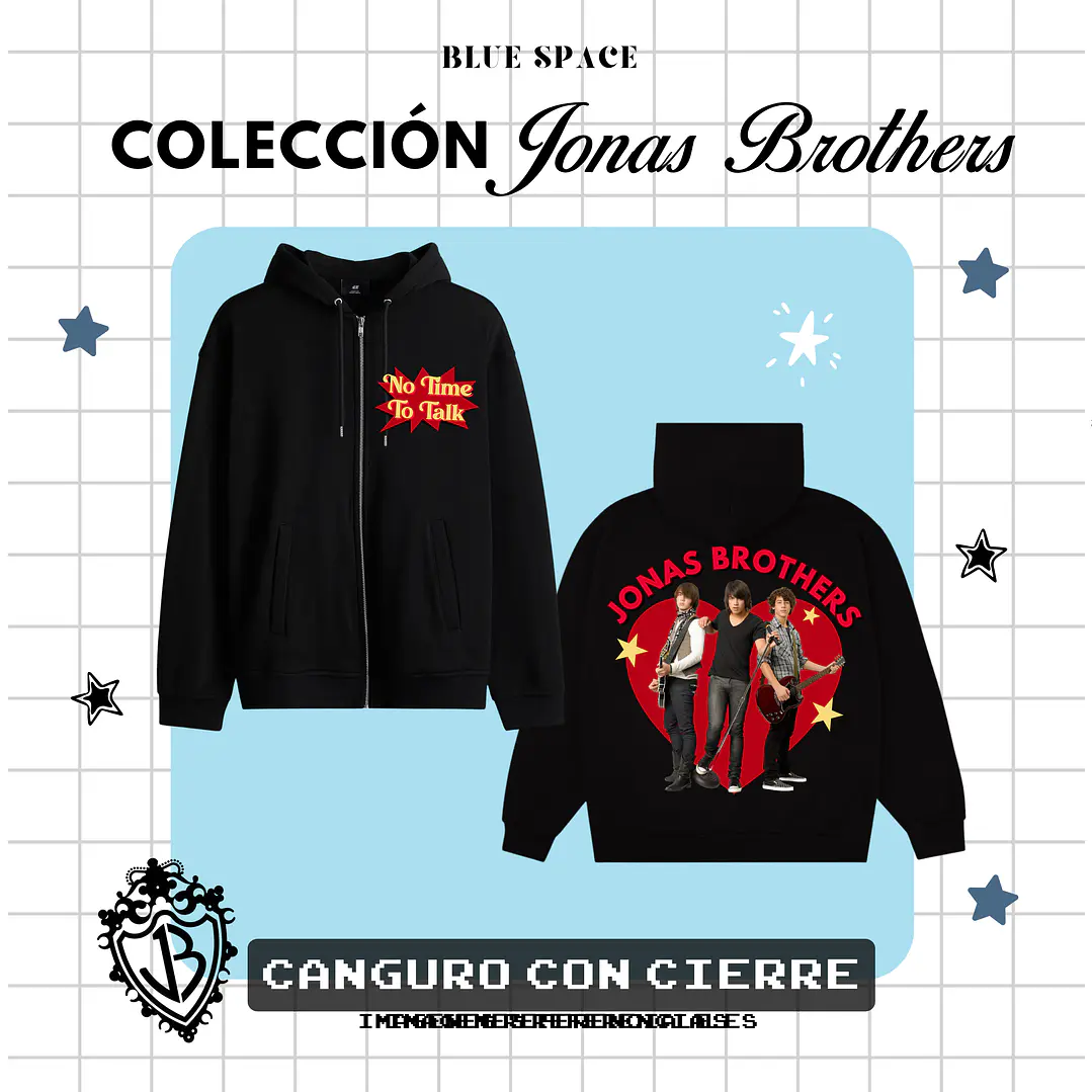 Polera JONAS BROTHERS - NO TIME TO TALK 16