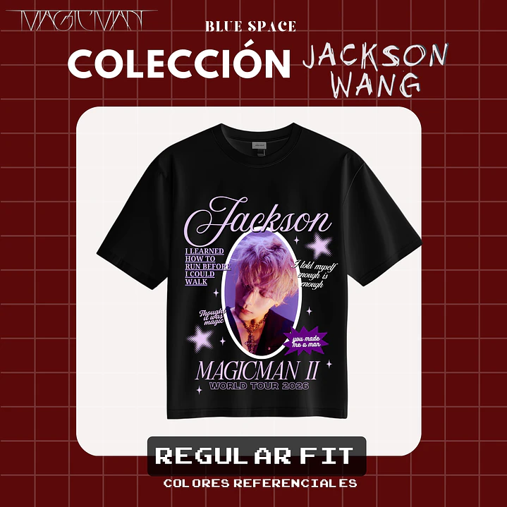 Polera Jackson Wang - You Made Me A Man 3