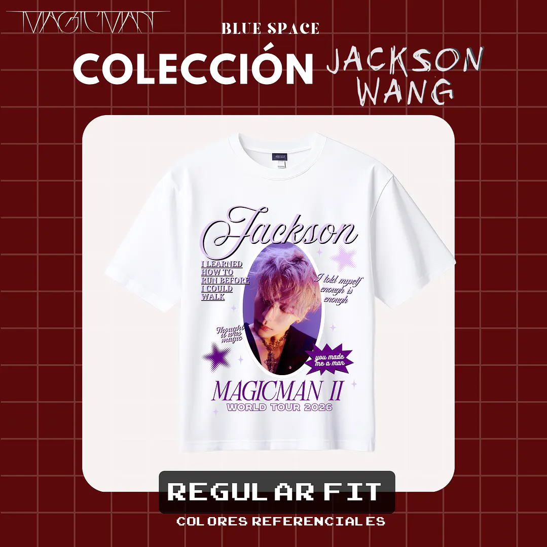 Polera Jackson Wang - You Made Me A Man 7