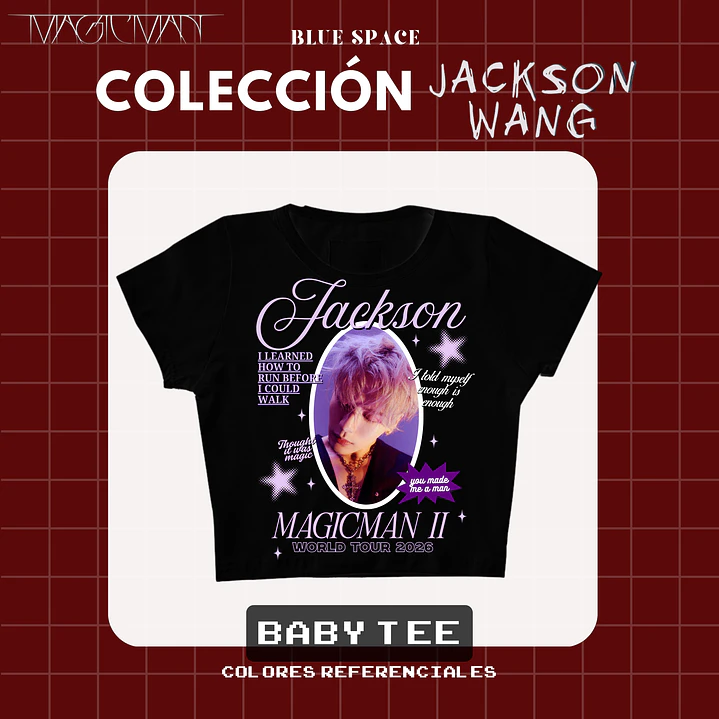 Polera Jackson Wang - You Made Me A Man 5