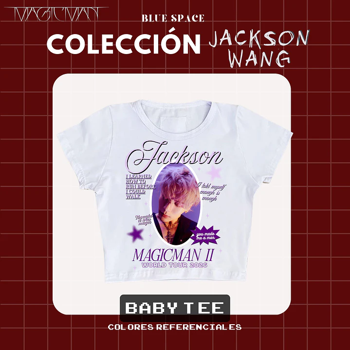 Polera Jackson Wang - You Made Me A Man 9