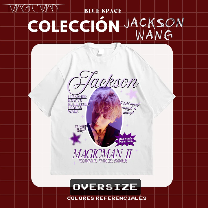 Polera Jackson Wang - You Made Me A Man 6