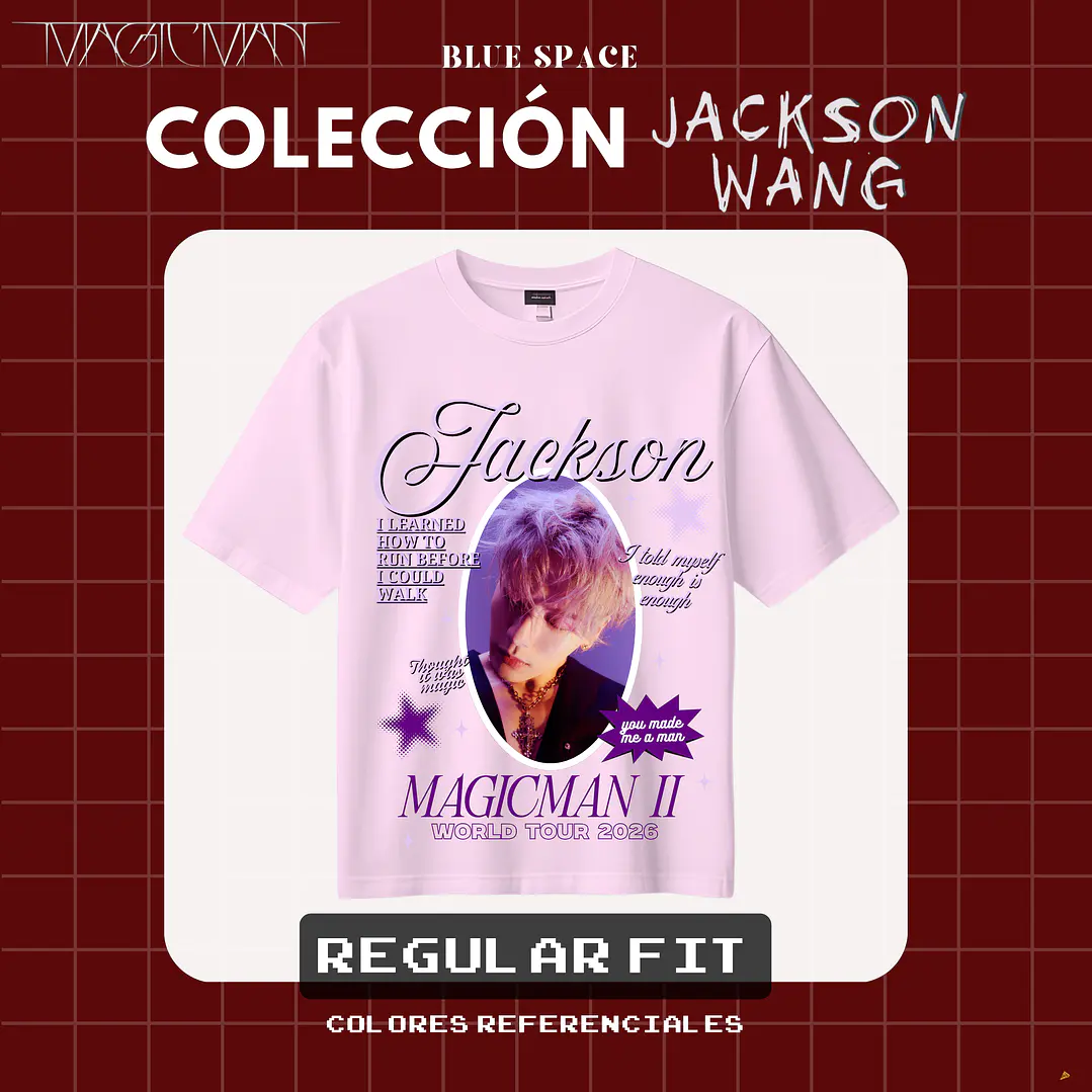 Polera Jackson Wang - You Made Me A Man 10