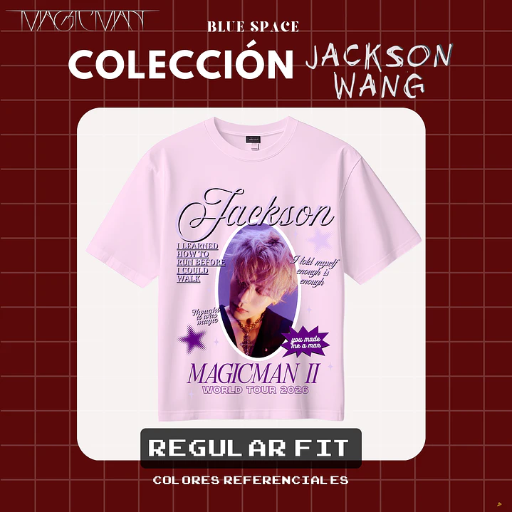 Polera Jackson Wang - You Made Me A Man 10