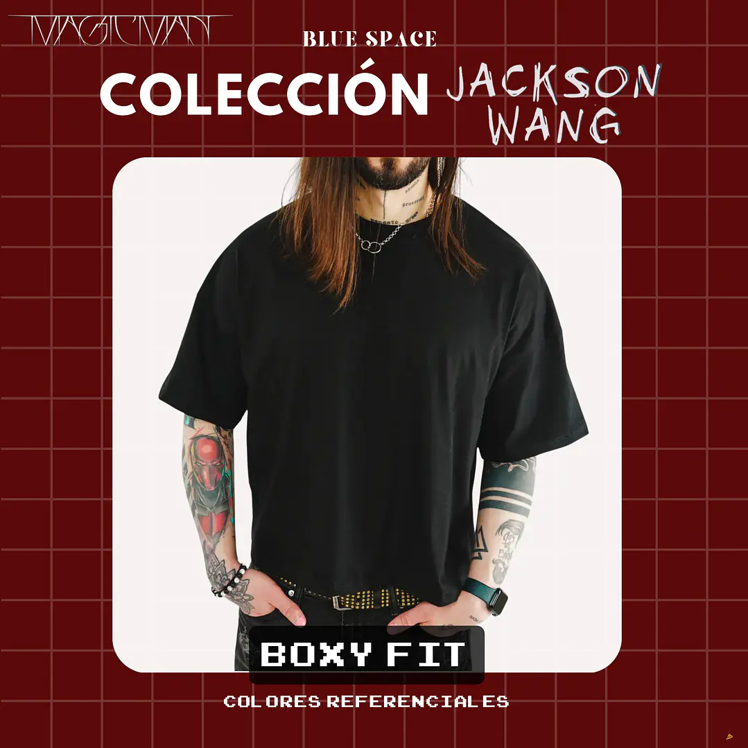 Polera Jackson Wang - You Made Me A Man 12