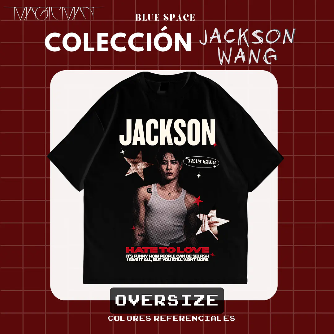 Polera Jackson Wang - HATE TO LOVE 1