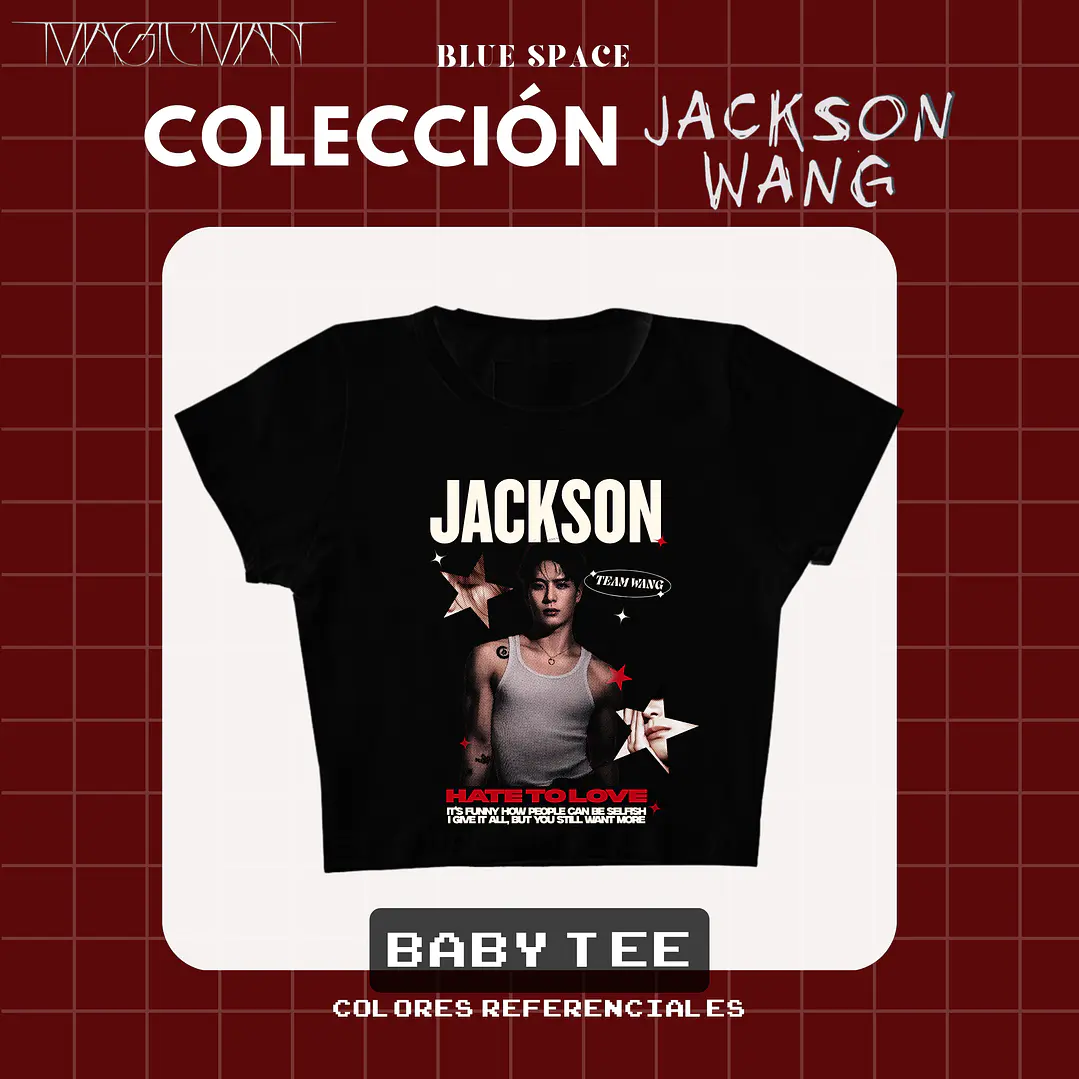 Polera Jackson Wang - HATE TO LOVE 2