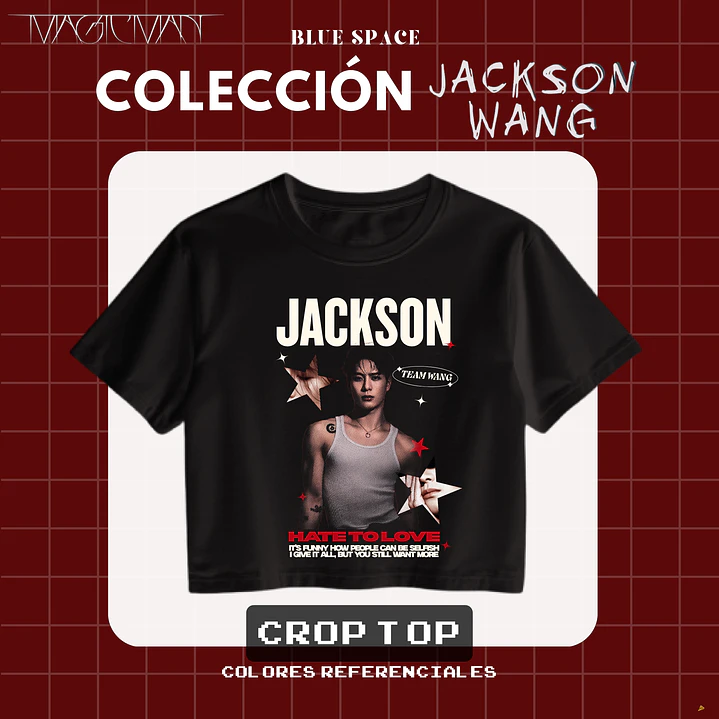 Polera Jackson Wang - HATE TO LOVE 3