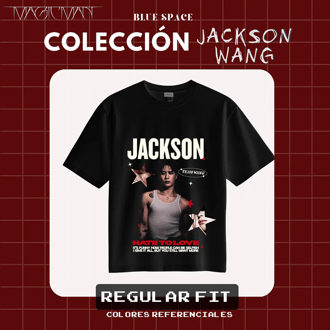 Polera Jackson Wang - HATE TO LOVE 4