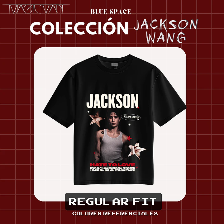 Polera Jackson Wang - HATE TO LOVE 4