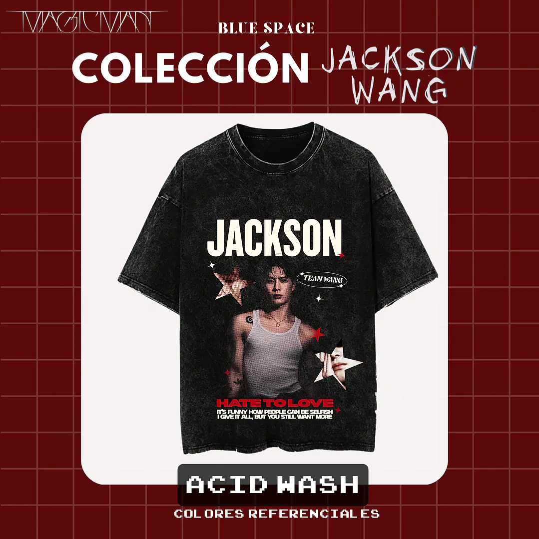 Polera Jackson Wang - HATE TO LOVE 5
