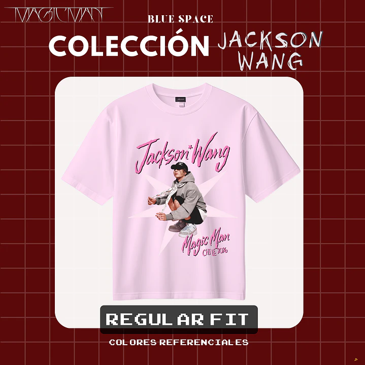 Polera Jackson Wang - MAGIC MAN II CHILE 2026 7