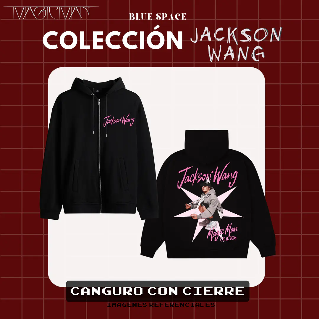 Poleron Jackson Wang - Magic Man II Chile 2026 3