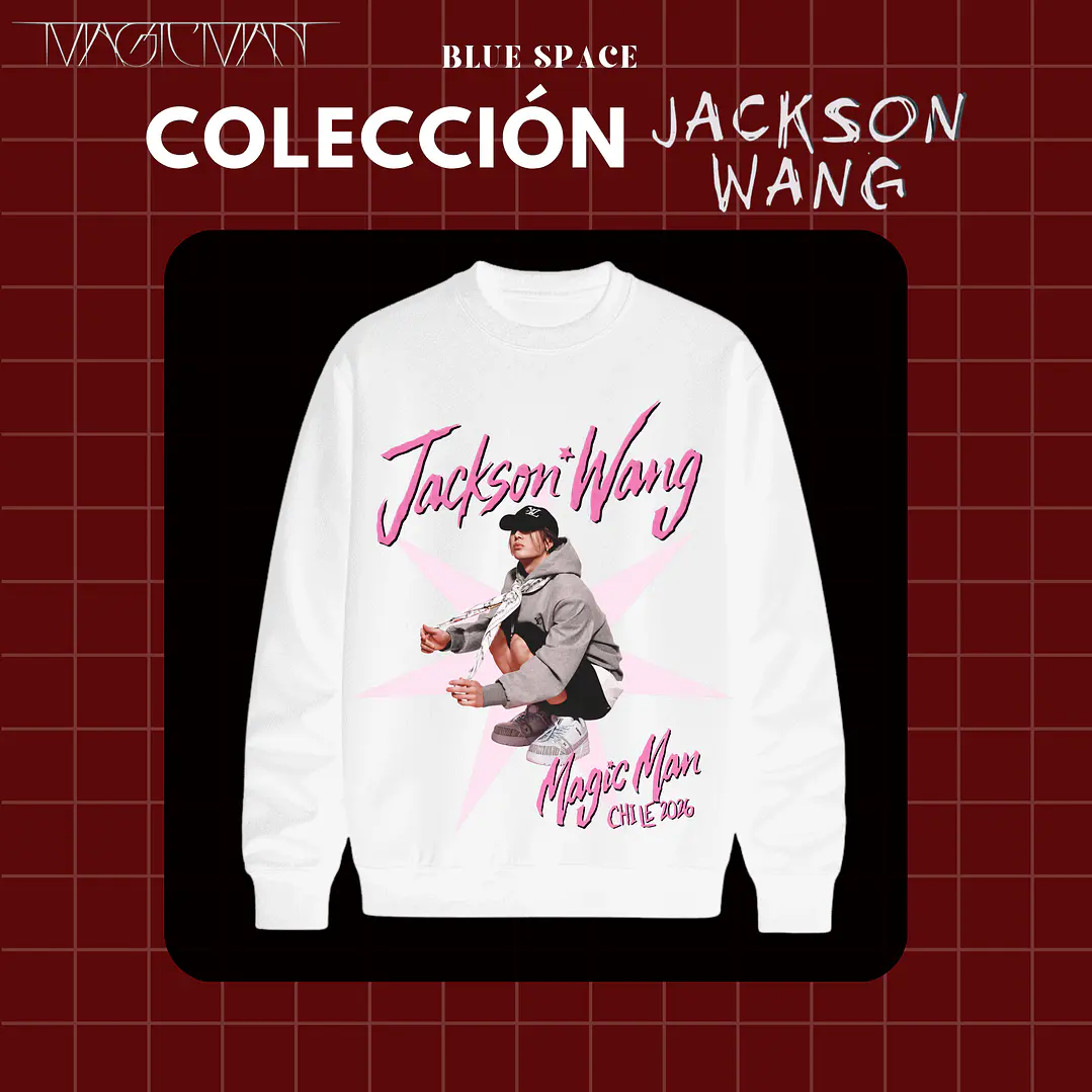 Poleron Jackson Wang - Magic Man II Chile 2026 4