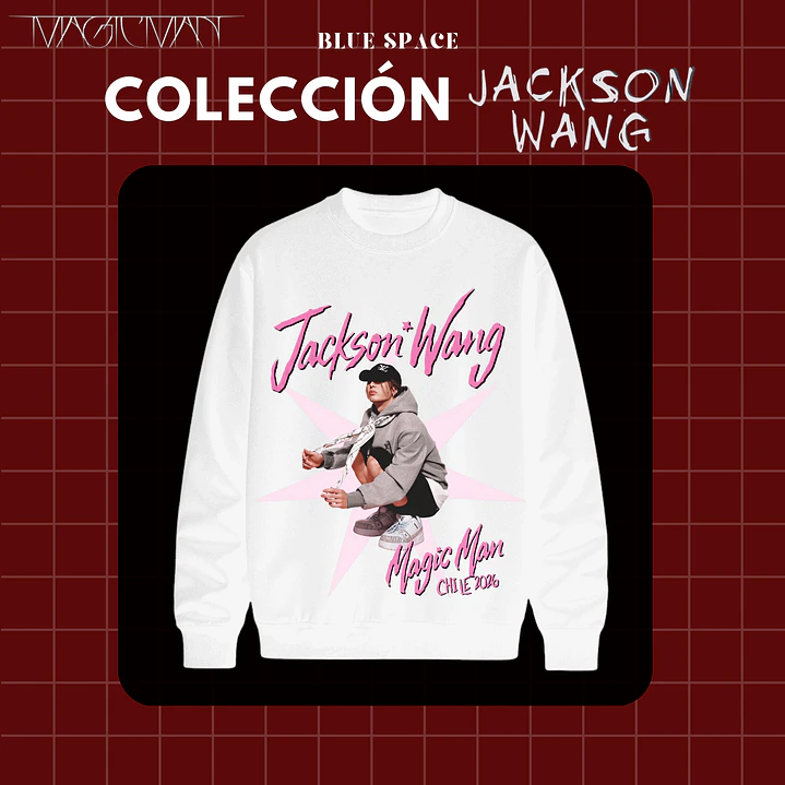 Poleron Jackson Wang - Magic Man II Chile 2026 4