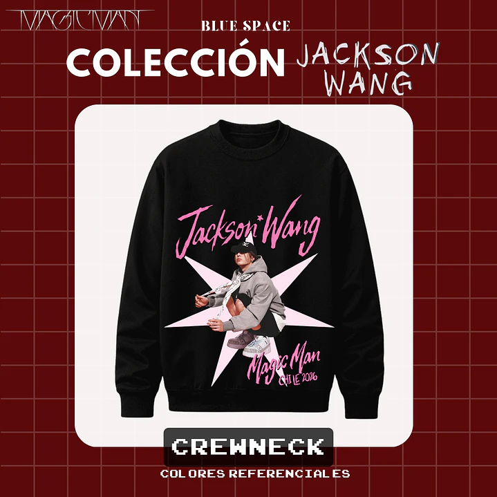 Poleron Jackson Wang - Magic Man II Chile 2026 5