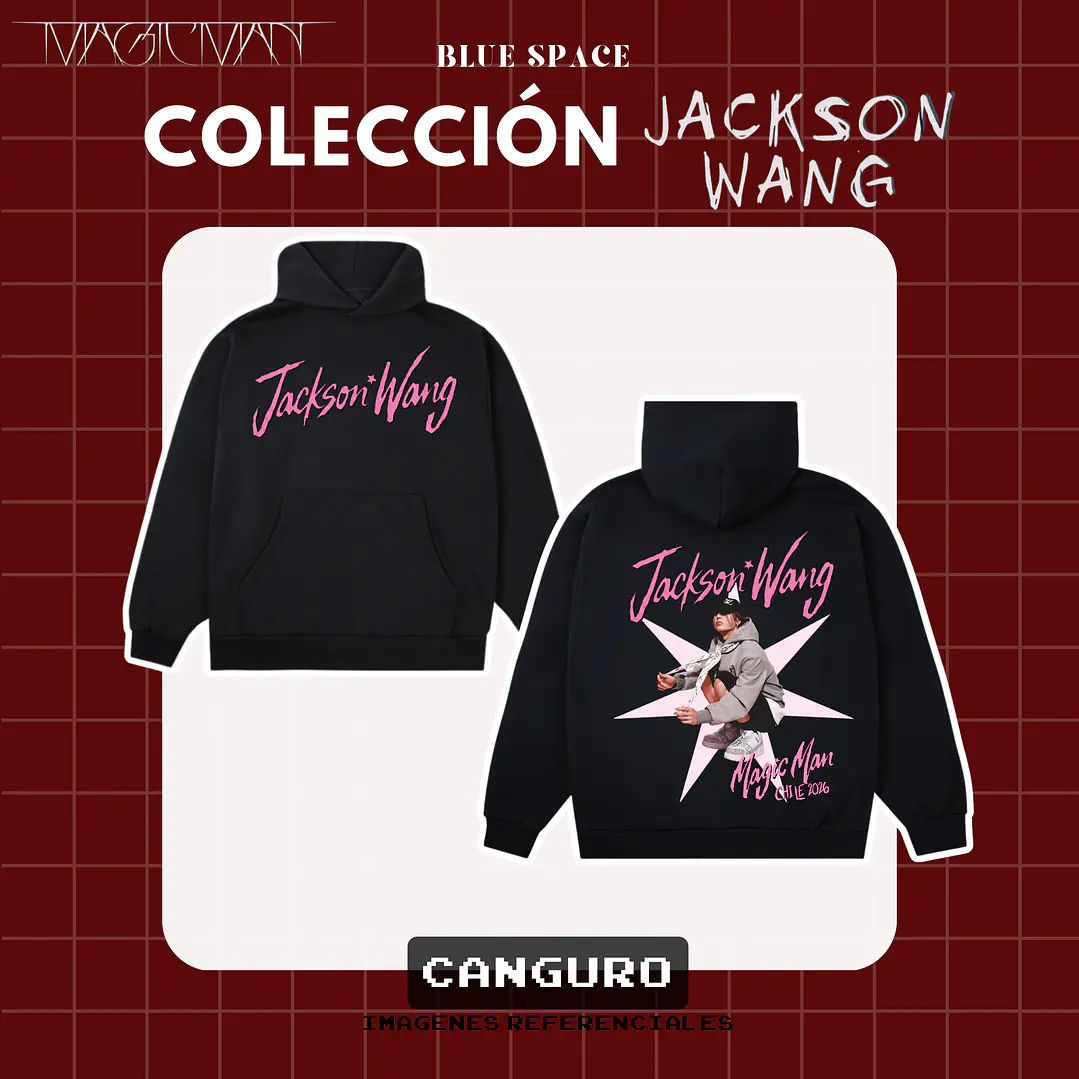 Poleron Jackson Wang - Magic Man II Chile 2026 1