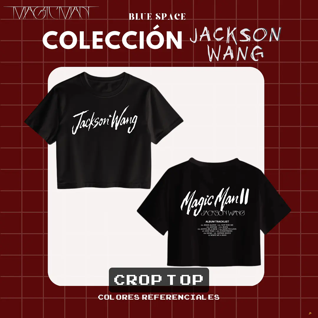 Polera Jackson Wang - TOUR MAGIC MAN II 3