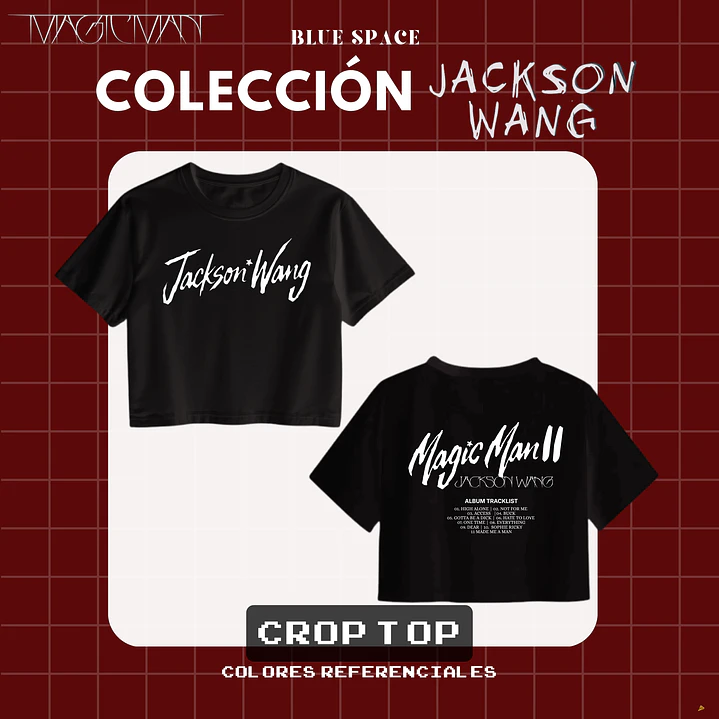 Polera Jackson Wang - TOUR MAGIC MAN II 3