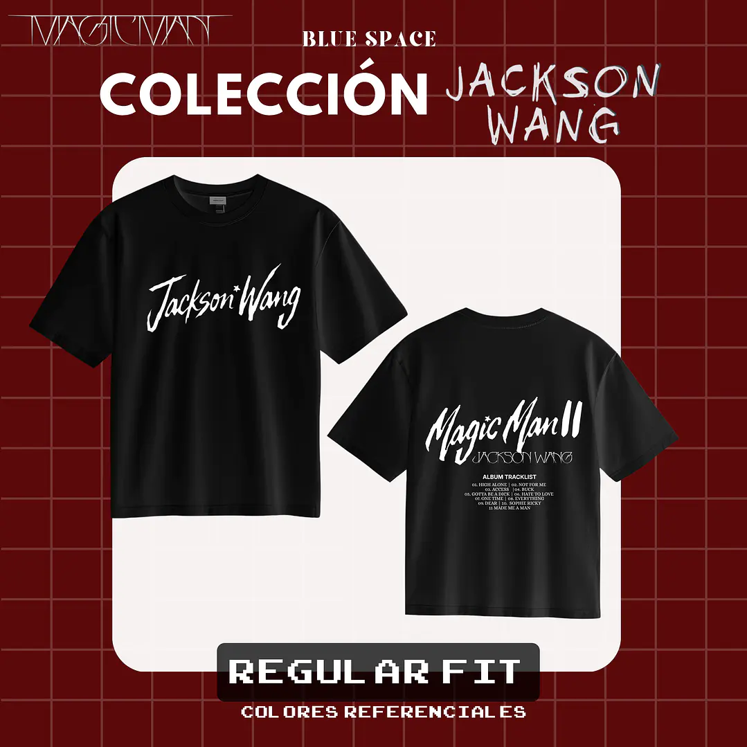 Polera Jackson Wang - TOUR MAGIC MAN II 4