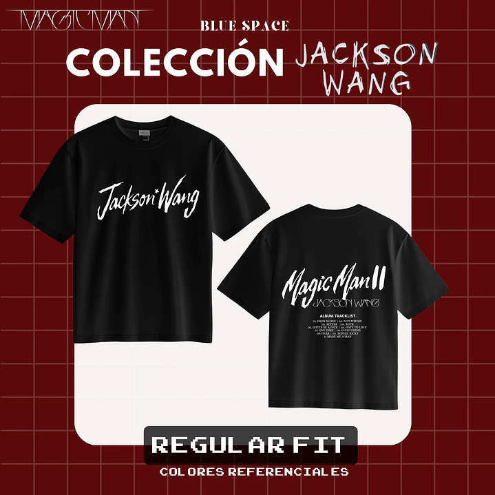 Polera Jackson Wang - TOUR MAGIC MAN II 4