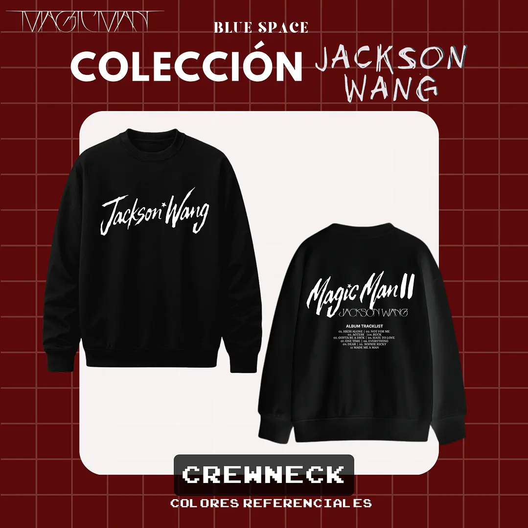 Poleron Jackson Wang - TOUR MAGIC MAN II 2