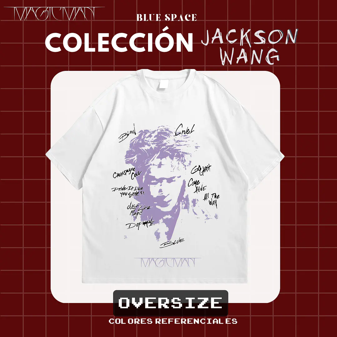 Polera Jackson Wang - FACE SETLIST 6