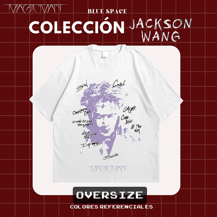 Polera Jackson Wang - FACE SETLIST 6