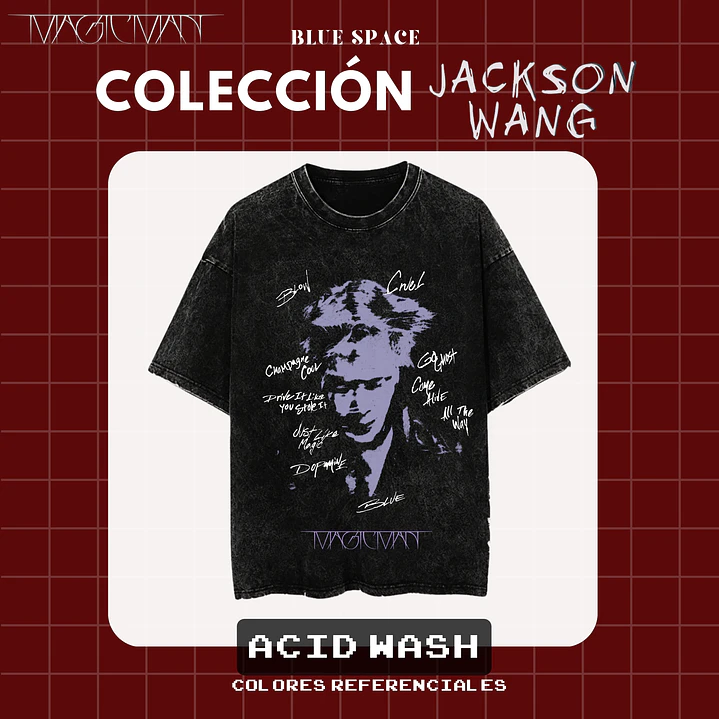 Polera Jackson Wang - FACE SETLIST 2