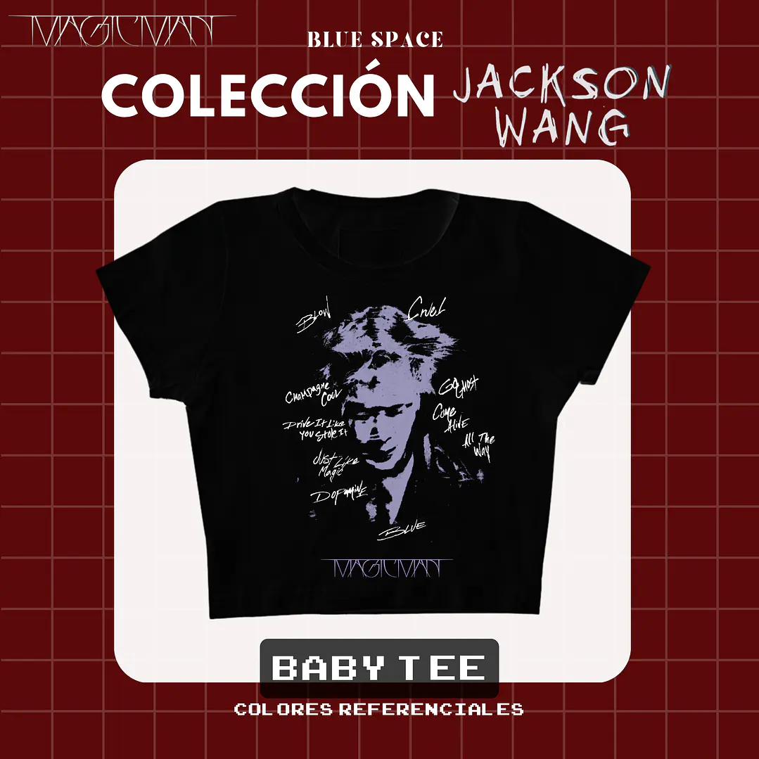 Polera Jackson Wang - FACE SETLIST 4
