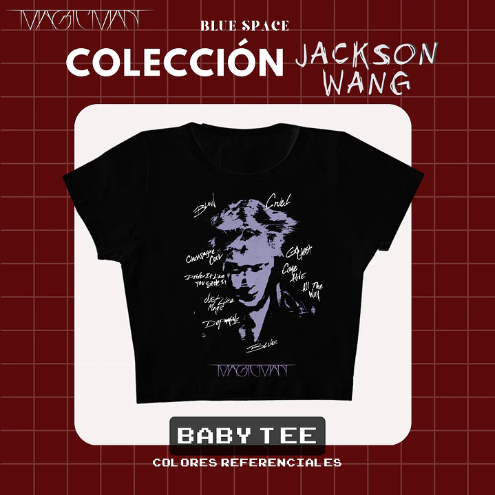 Polera Jackson Wang - FACE SETLIST 4