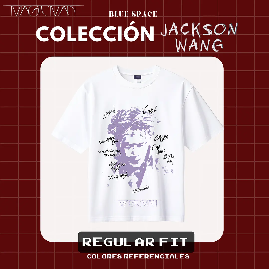 Polera Jackson Wang - FACE SETLIST 9